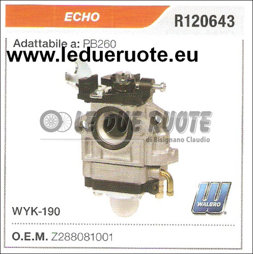 Z288081001 carburateur - z288081001, a